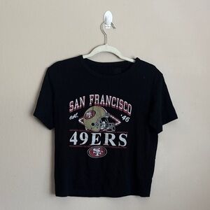 NFL San Francisco 49ers Black T-Shirt size small
